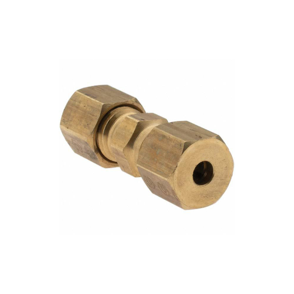 Value Collection Push-to-Connect Tube x Tube Fitting: 1/8" OD - -10744-5