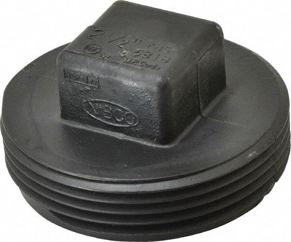 NIBCO Drain, Waste & Vent Sanitary Tee: 2" Fitting, Hub x Hub x Hub, Acrylonitrile Butadiene Styrene - I098250