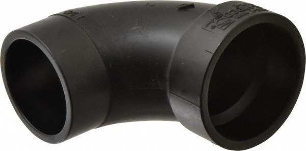 NIBCO Drain, Waste & Vent Sanitary Tee: 2" Fitting, Hub x Hub x Hub, Acrylonitrile Butadiene Styrene - I098250