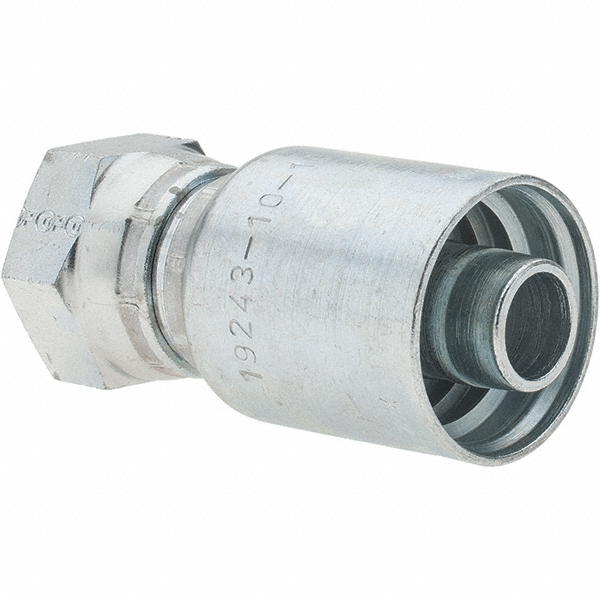 Parker Hydraulic Hose Swivel Fitting: 10 mm - BD-19243-10-10