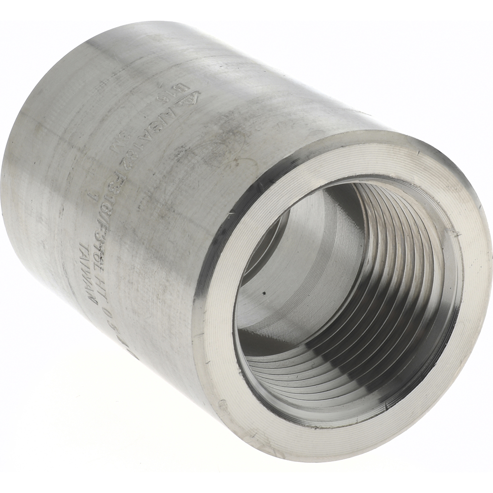Merit Brass Pipe Coupling: 1", 316 & 316L Stainless Steel - 3611D-16