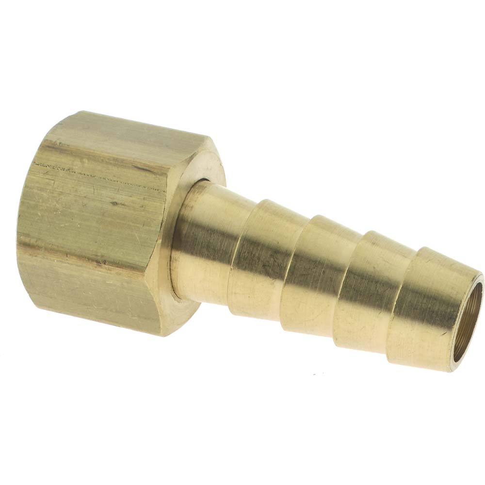 Dixon Valve & Coupling Barbed Hose Fitting: 1/4" x 3/8" ID Hose, Female Connector - 1260604C