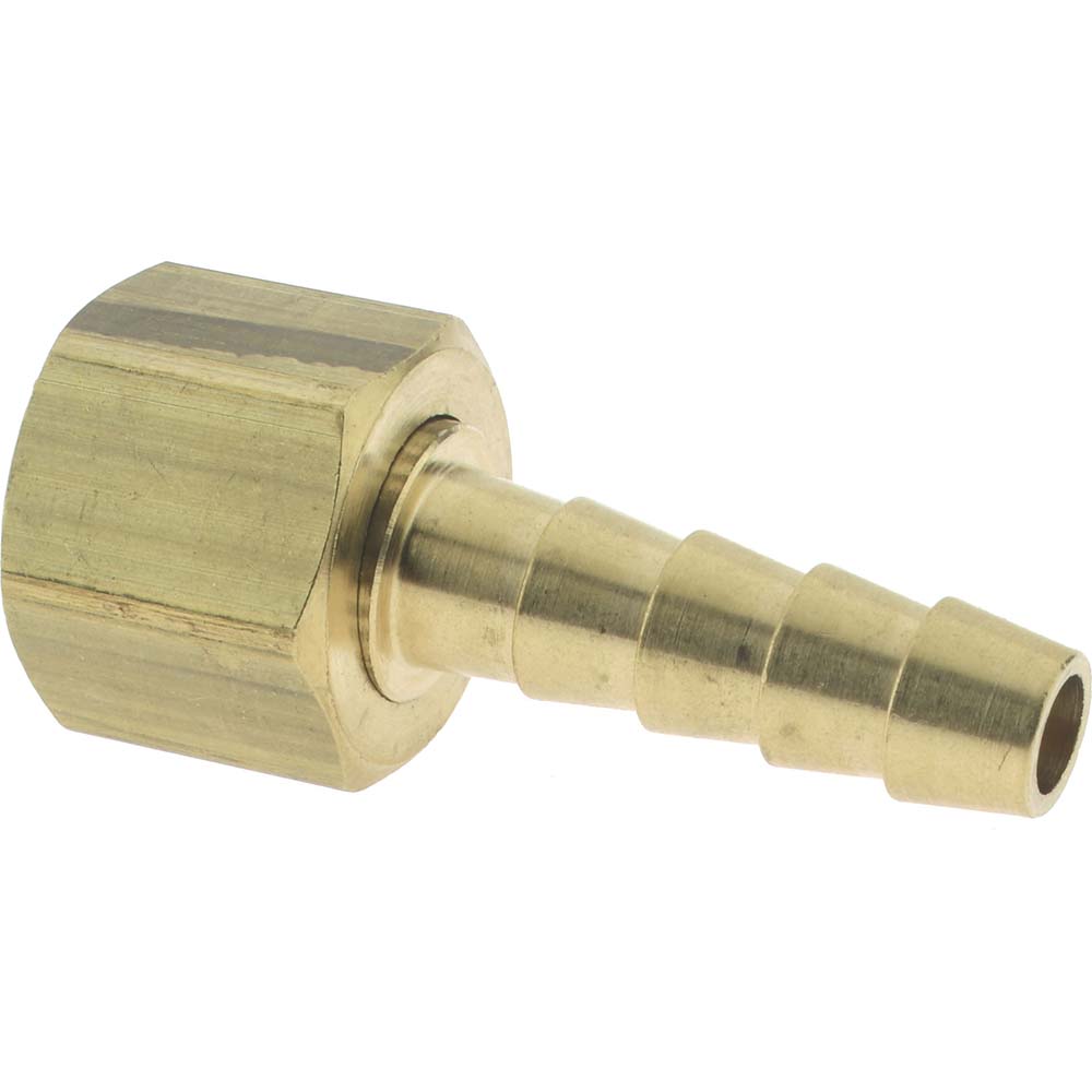 Dixon Valve & Coupling Barbed Hose Fitting: 1/4" x 3/8" ID Hose, Female Connector - 1260604C