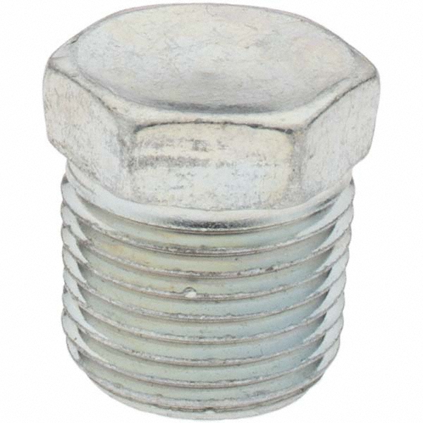 Parker Industrial Pipe Hex Plug: 3/4" Male Thread, MNPTF - 3/4 HP-S