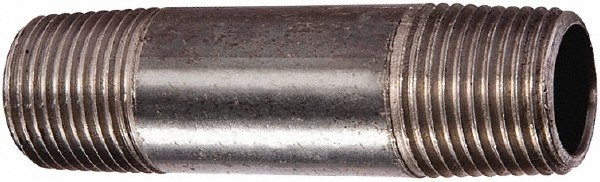 Value Collection Black Pipe Nipple: 1" Dia x 4-1/2" Long, Schedule 80 - 585-045XSBC