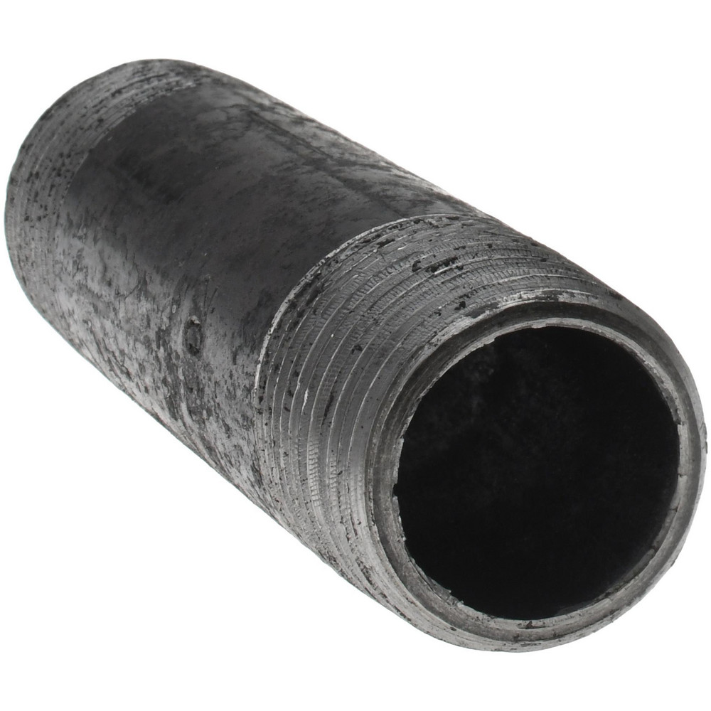 Value Collection Black Pipe Nipple: 1" Dia x 4-1/2" Long, Schedule 80 - 585-045XSBC
