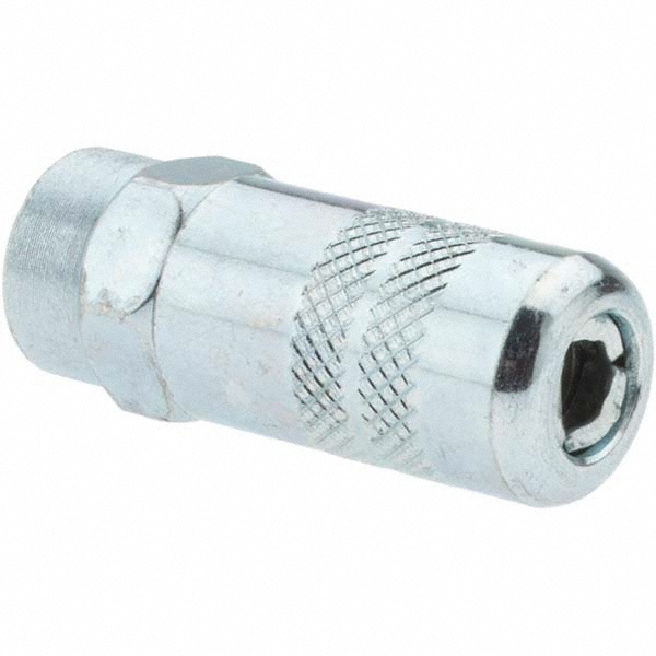 Parker Hydraulic Hose Coupler: 0.25" ID, 4 mm, 1/4-18 - BST-2-787
