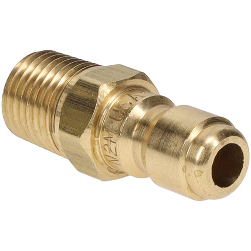 Parker Hydraulic Hose Coupler: 0.25" ID, 4 mm, 1/4-18 - BST-2-787