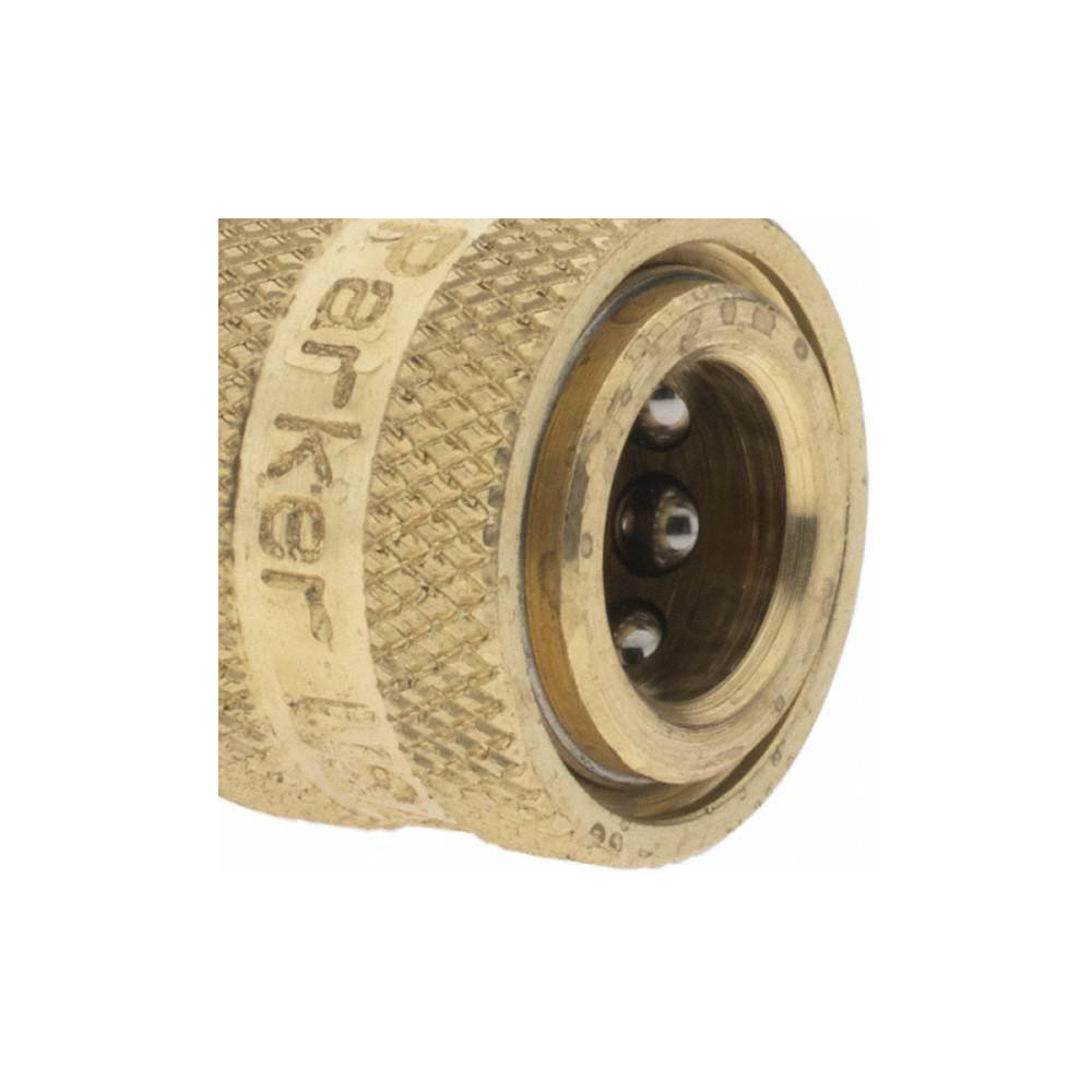 Parker Hydraulic Hose Coupler: 0.25" ID, 4 mm, 1/4-18 - BST-2-787