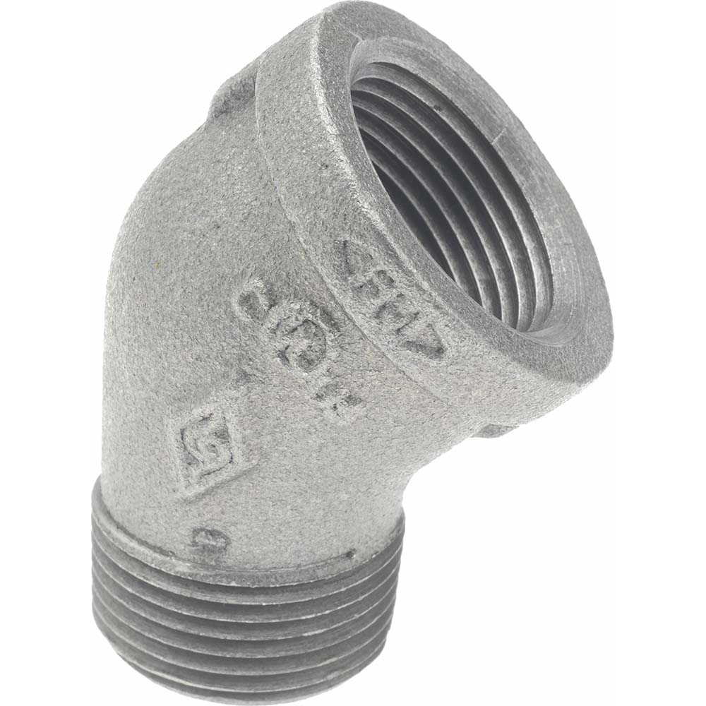 B&K Mueller Black 45 deg Street Elbow: 1", Threaded - 520-505HN