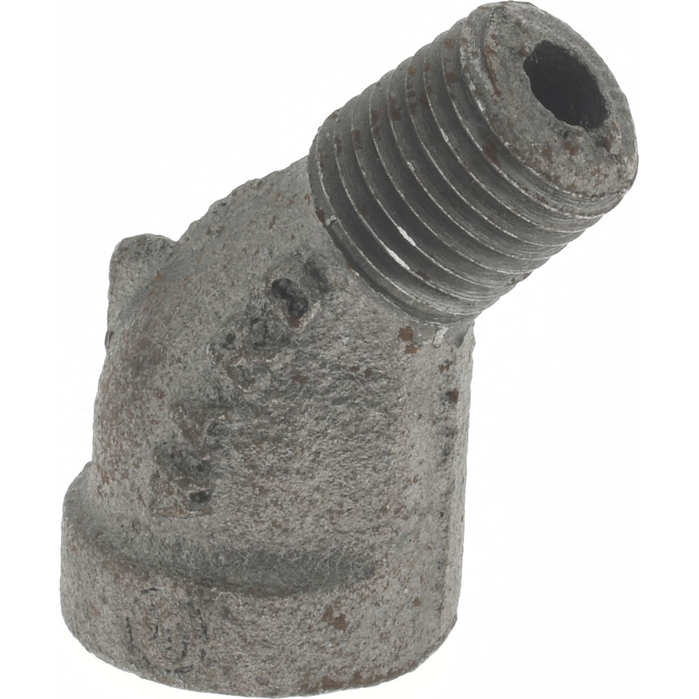 B&K Mueller Black 45 deg Street Elbow: 1", Threaded - 520-505HN