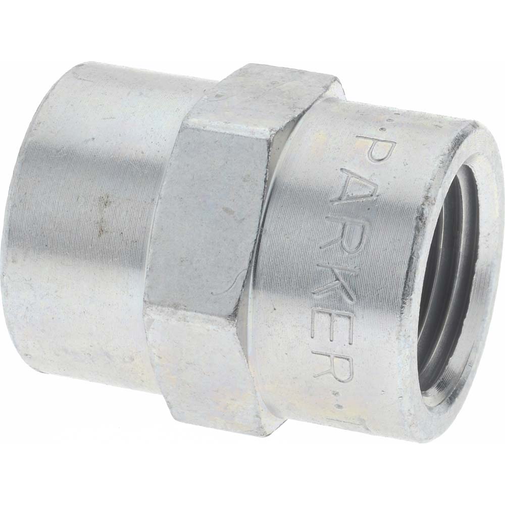 Parker Industrial Pipe 90 ° Female Elbow: 3/8" Female Thread, FNPTF - KP79140