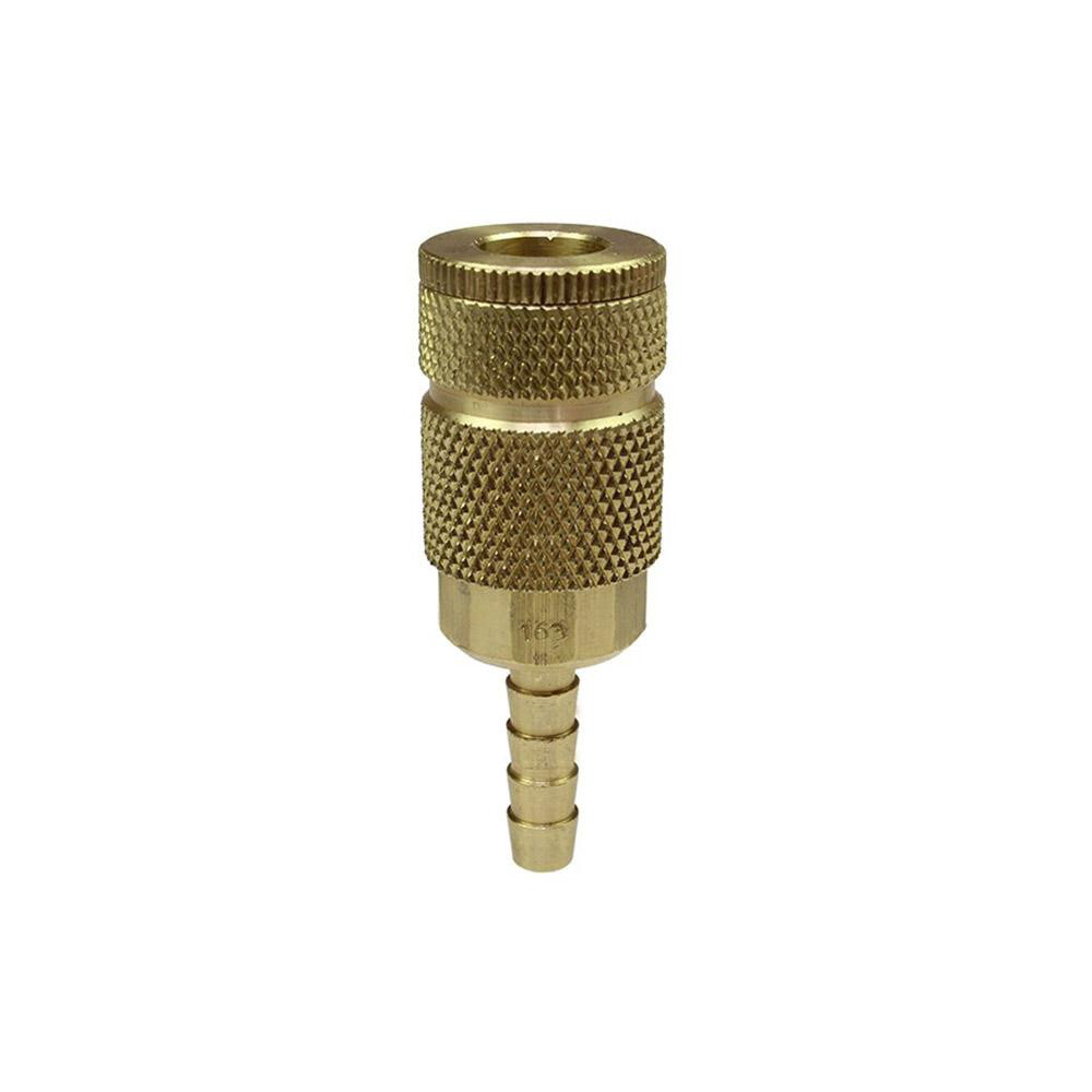 Coilhose Pneumatics Pneumatic Hose Coupling: 1/4" Body Dia, Tru-Flate Automotive Interchange - 1606