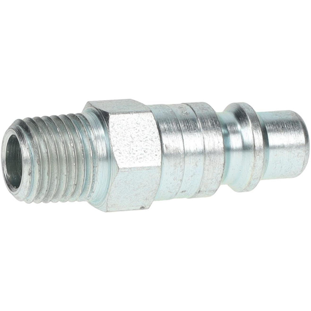Parker Pneumatic Hose Coupling: 1/4-18, 3/8" Body Dia, Industrial Interchange - H0E