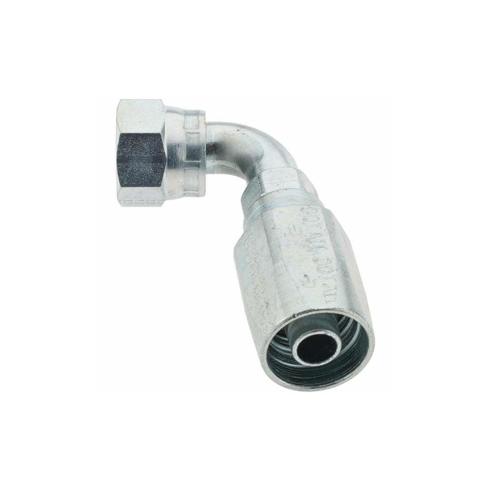 Parker 2 Piece, 3/4-16 JIC Steel Reusable Hose Female Swivel Fitting - KP60143
