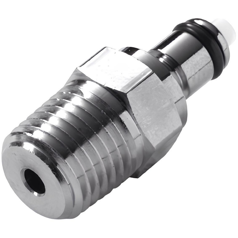 CPC Colder Products Push-to-Connect Push-to-Connect Fitting: Coupling Body, NPT, 1/4" OD - MCD1204NA