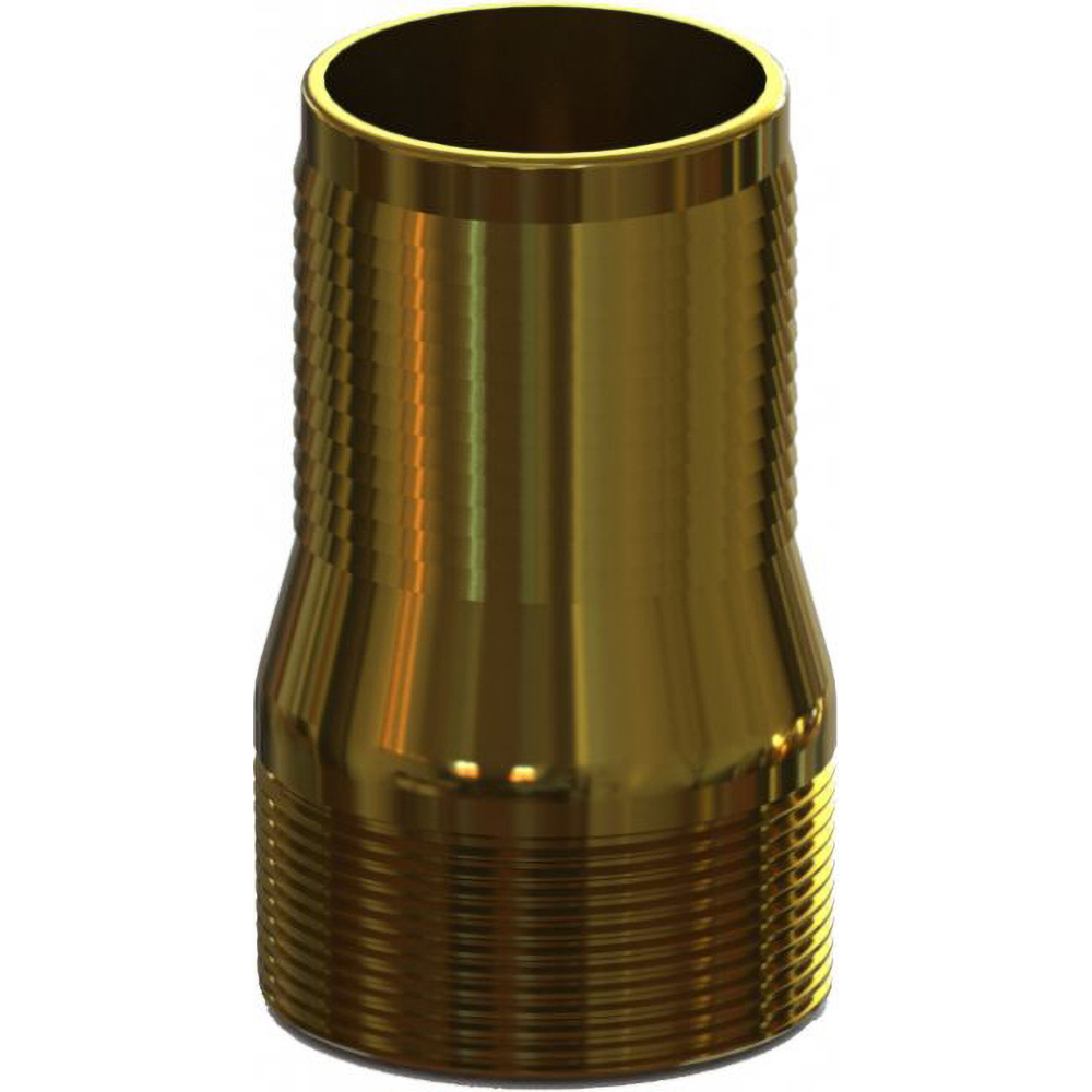 Campbell Fittings 1-1/2" Pipe ID, Threaded Combination Nipple for Hoses - HAB-6