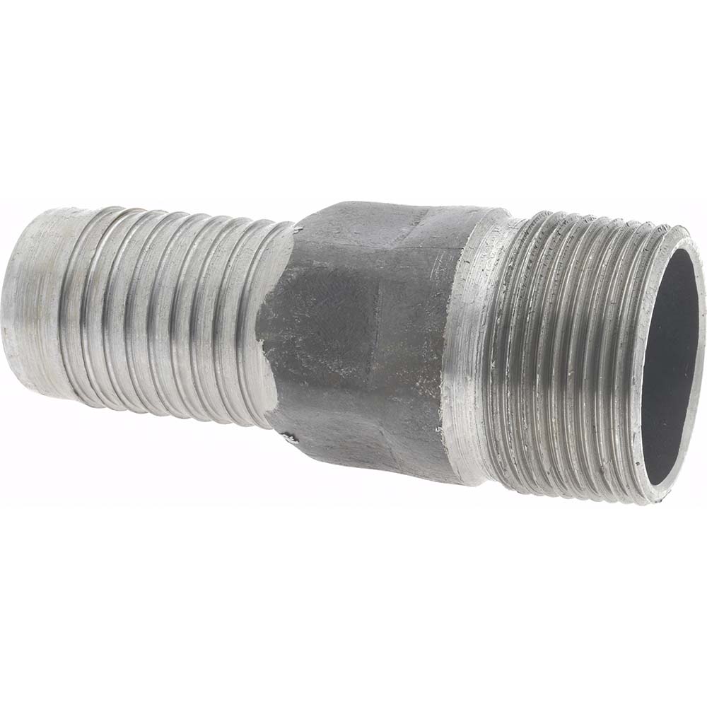 Campbell Fittings 1-1/2" Pipe ID, Threaded Combination Nipple for Hoses - HAB-6