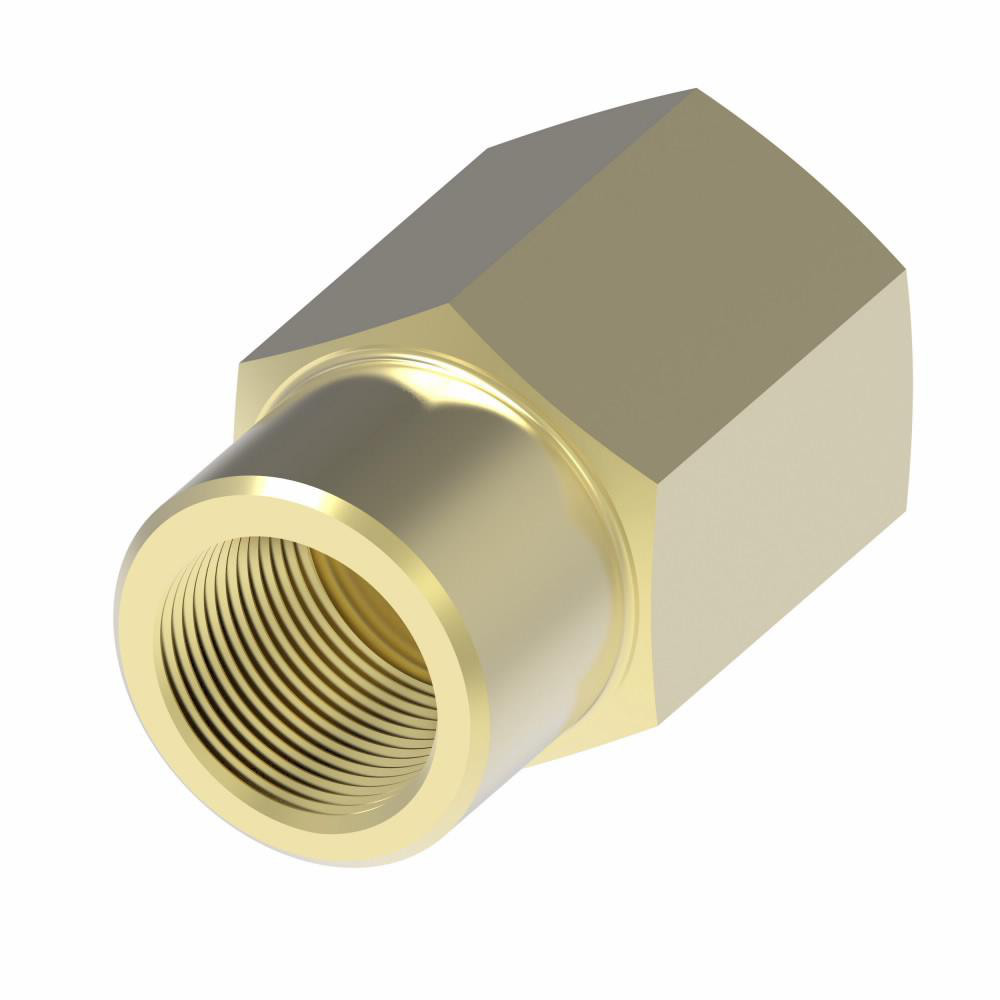 Eaton Industrial Pipe Coupling: 1/2 x 3/8" Female Thread, FNPTF - 3300X8X6