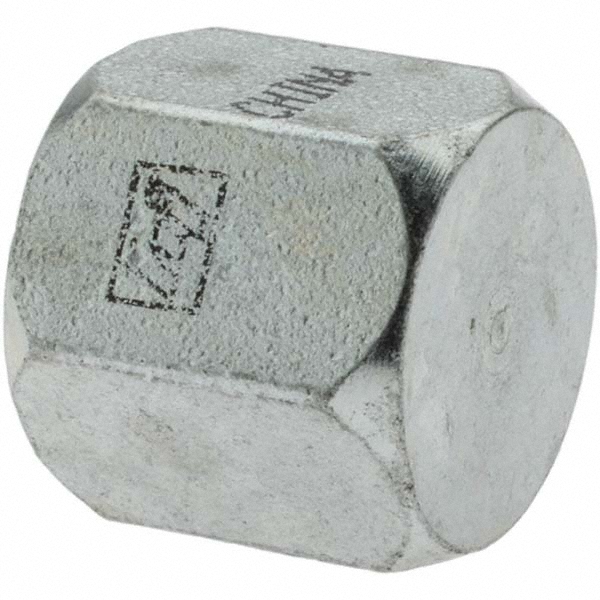 Brennan Steel Flared Tube Cap: 5/16" OD, 1/2-20 Thread, 37 deg Flared Angle - 10443
