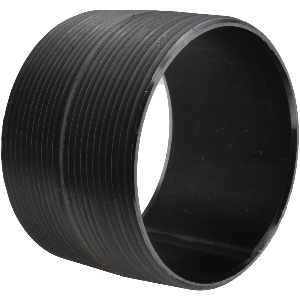 Value Collection Black Pipe Nipple: 4" Dia x 2-7/8" Long, Schedule 40 - BDNA--13406-1