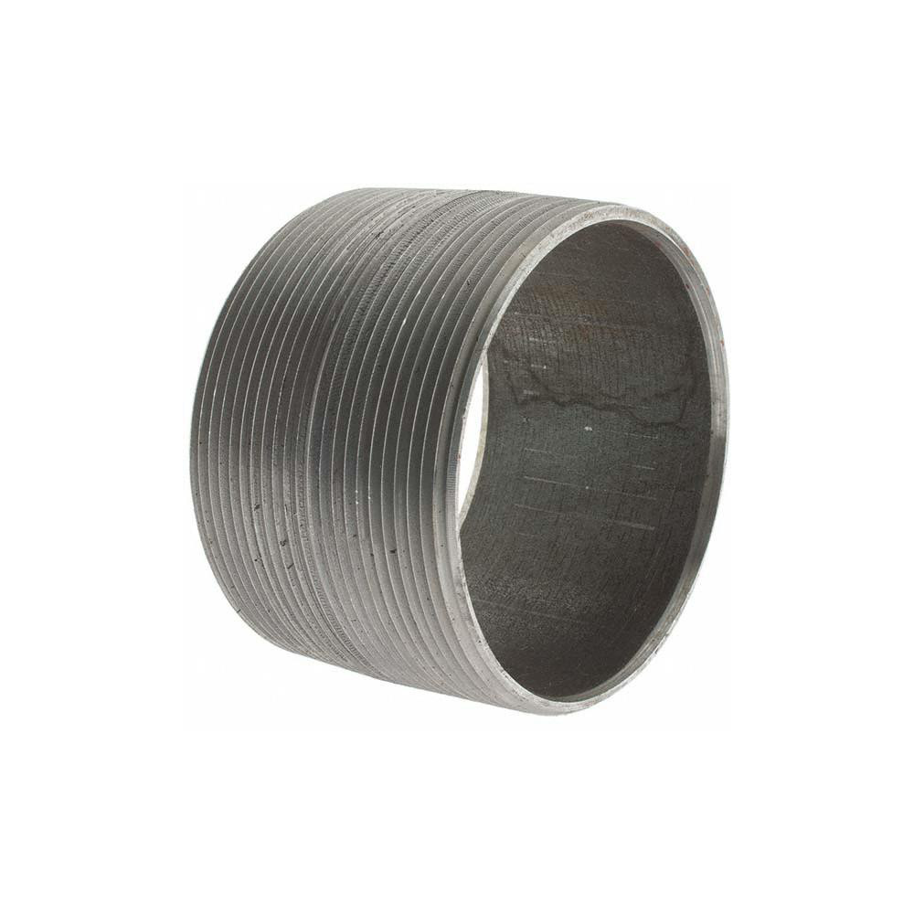 Value Collection Black Pipe Nipple: 4" Dia x 2-7/8" Long, Schedule 40 - BDNA--13406-1