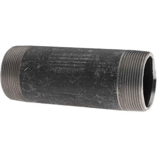 Value Collection Black Pipe Nipple: 2" Dia x 5-1/2" Long, Schedule 40 - BDNA-13497