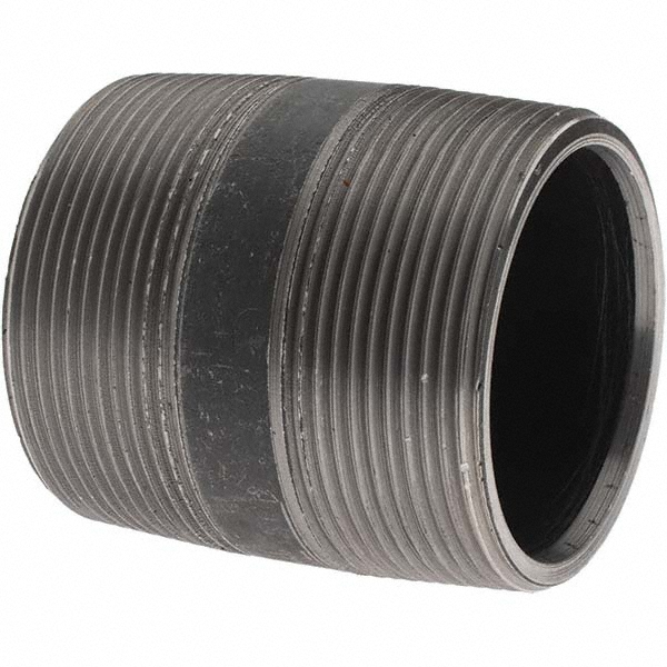 Value Collection Black Pipe Nipple: 2" Dia x 5-1/2" Long, Schedule 40 - BDNA-13497