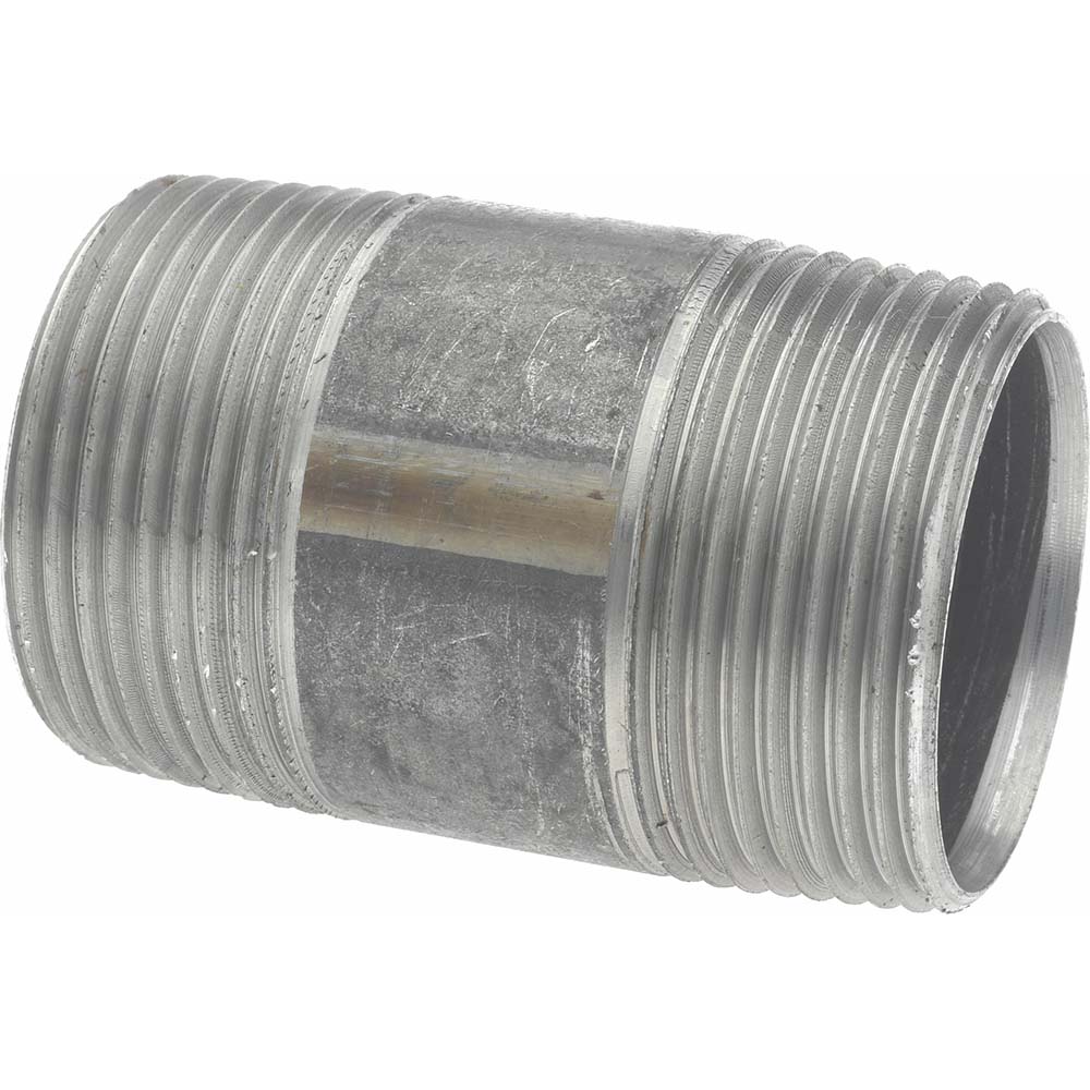 Value Collection Black Pipe Nipple: 1-1/4" Dia x 4" Long, Schedule 40 - MSCNB07040