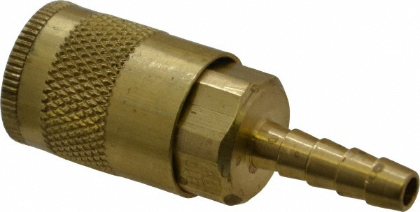 Parker Pneumatic Hose Coupling: 1/4" Body Dia, Tru-Flate Automotive Interchange - B10-3B