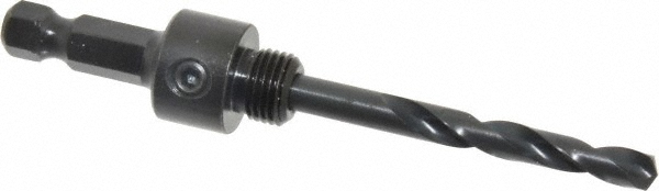Merit Brass Brass Pipe Nipple: Threaded on Both Ends, 5-1/2" OAL, 1/2" NPT - 2108-550