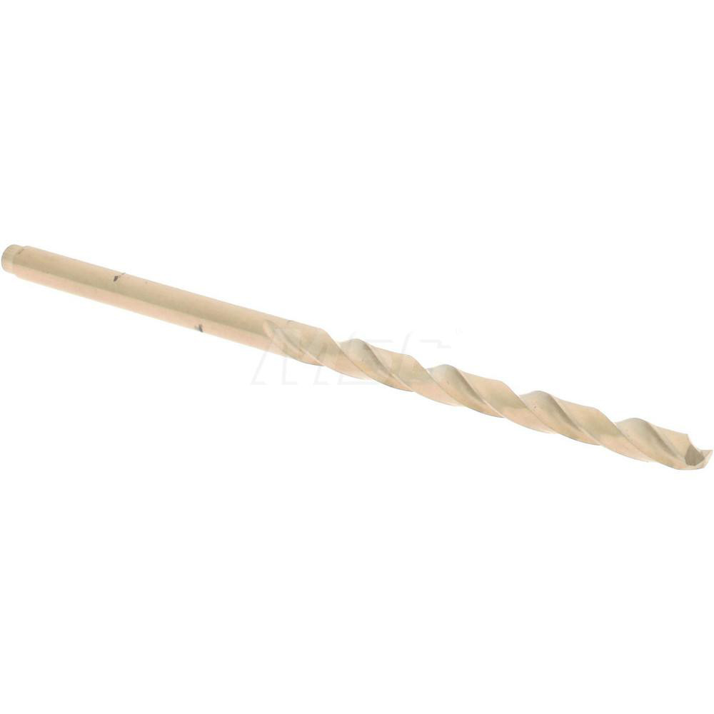 Merit Brass Brass Pipe Nipple: Threaded on Both Ends, 5-1/2" OAL, 1/2" NPT - 2108-550