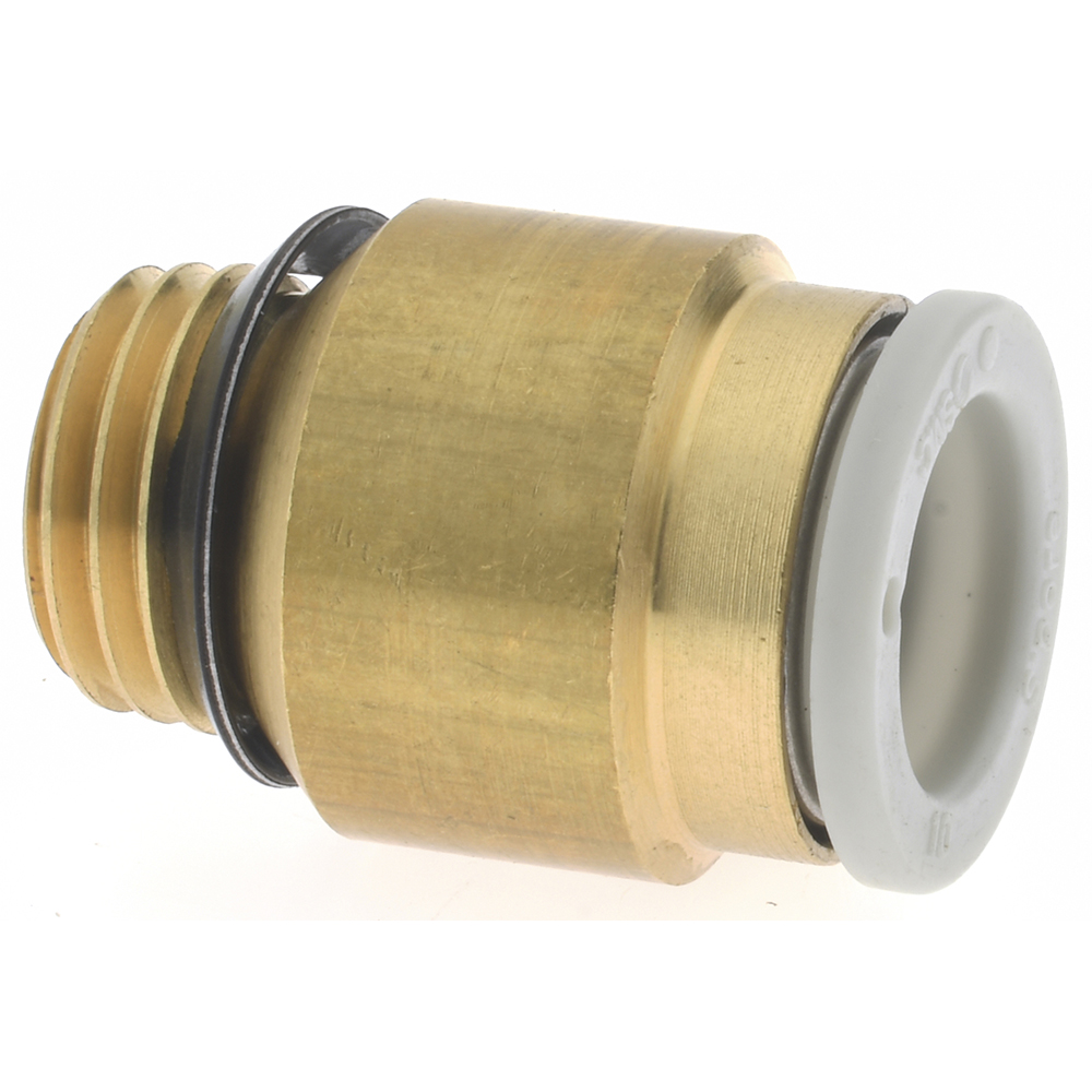 SMC PNEUMATICS Push-to-Connect Push-to-Connect Fitting: Connector Hex Socket, Universal, 6.00 mm OD - KQ2S06-U01A