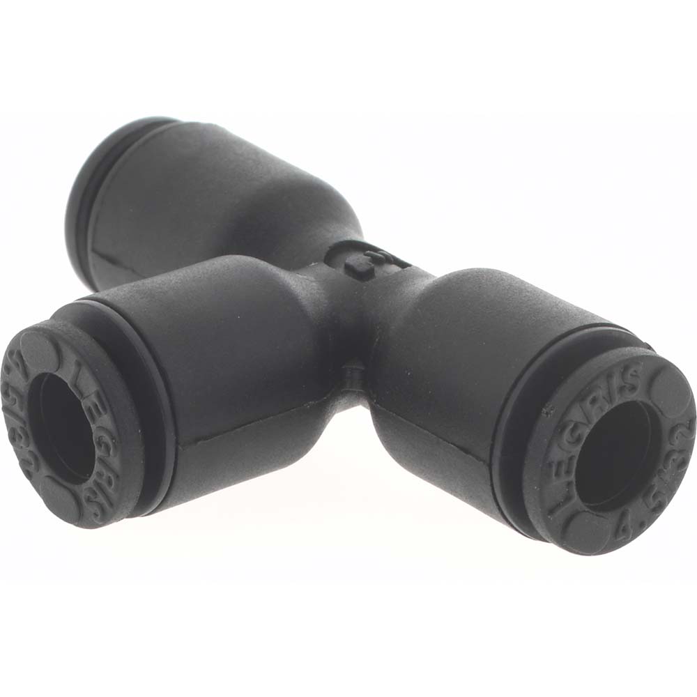 Legris Push-to-Connect Tube x Tube x Tube Fitting: Union, 5/32" OD - 3104 04 00