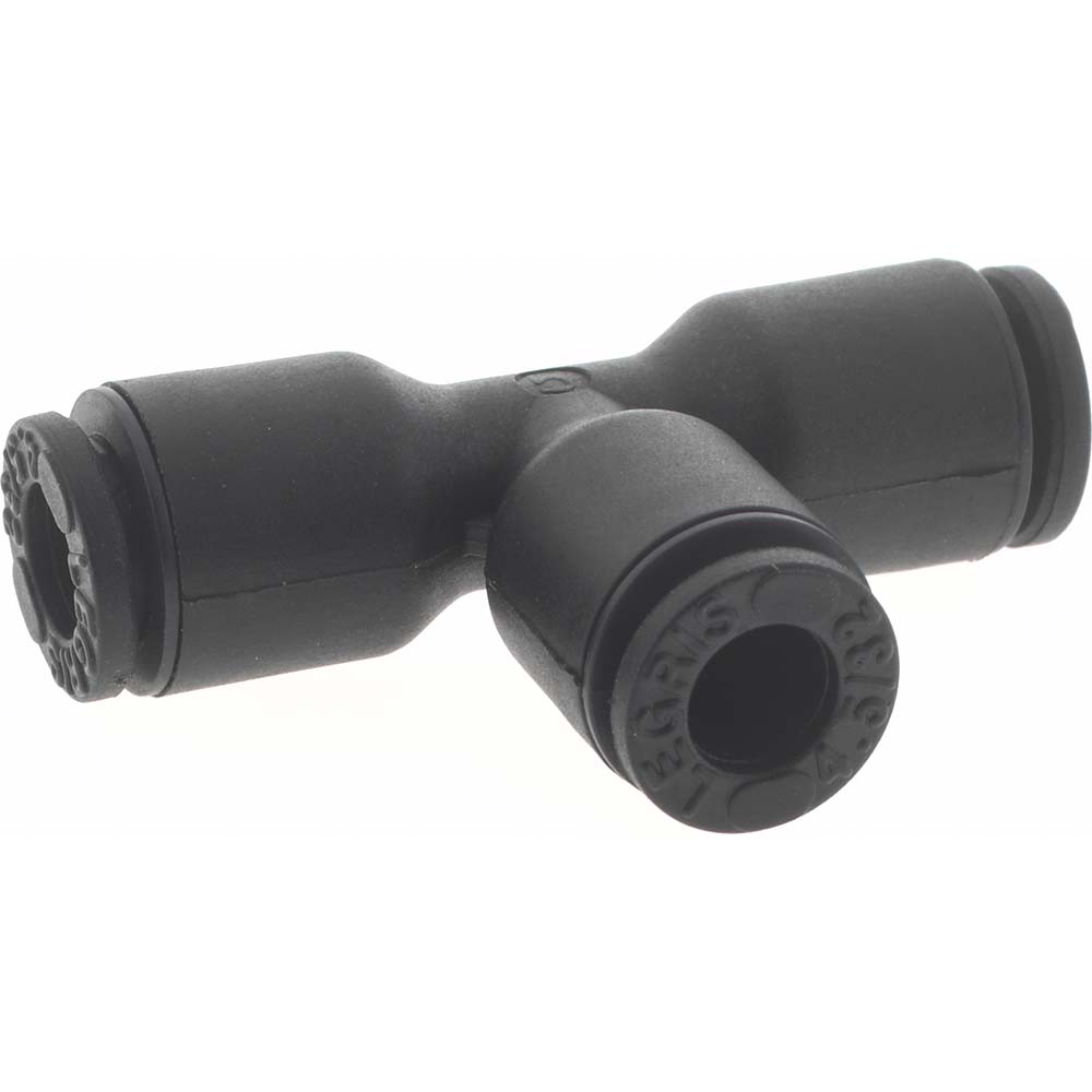 Legris Push-to-Connect Tube x Tube x Tube Fitting: Union, 5/32" OD - 3104 04 00