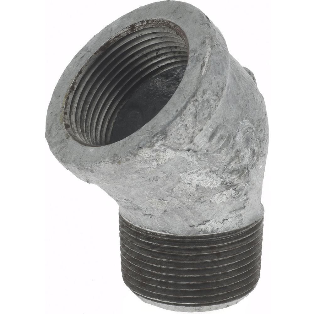 B&K Mueller Malleable Iron Pipe 45 ° Street Elbow: 1-1/4" Fitting - 510-506HC