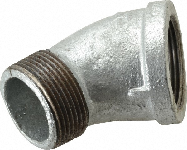 B&K Mueller Malleable Iron Pipe 45 ° Street Elbow: 1-1/4" Fitting - 510-506HC