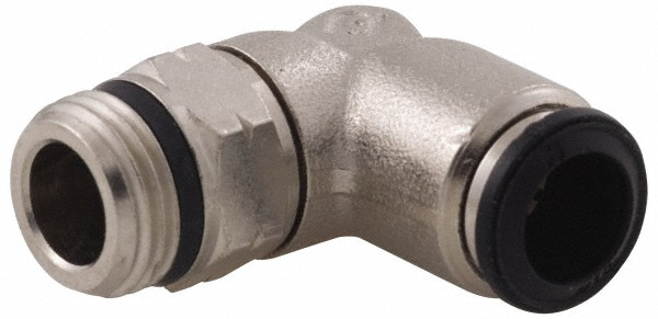 Aignep USA Push-to-Connect Tube x Tube Fitting: Union, 1/4" OD - 88040-04