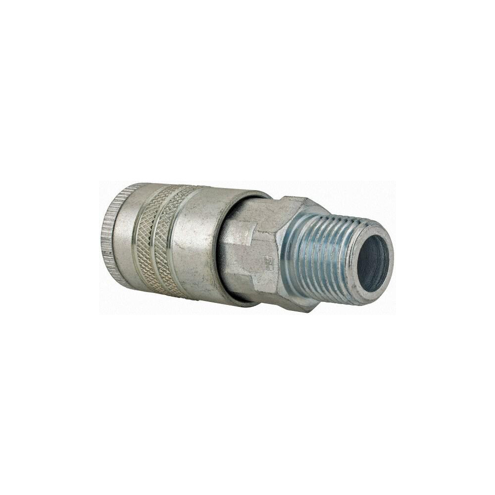 Parker Pneumatic Hose Coupling: 1/2-14, 1/2" Body Dia, Tru-Flate Automotive Interchange - 16