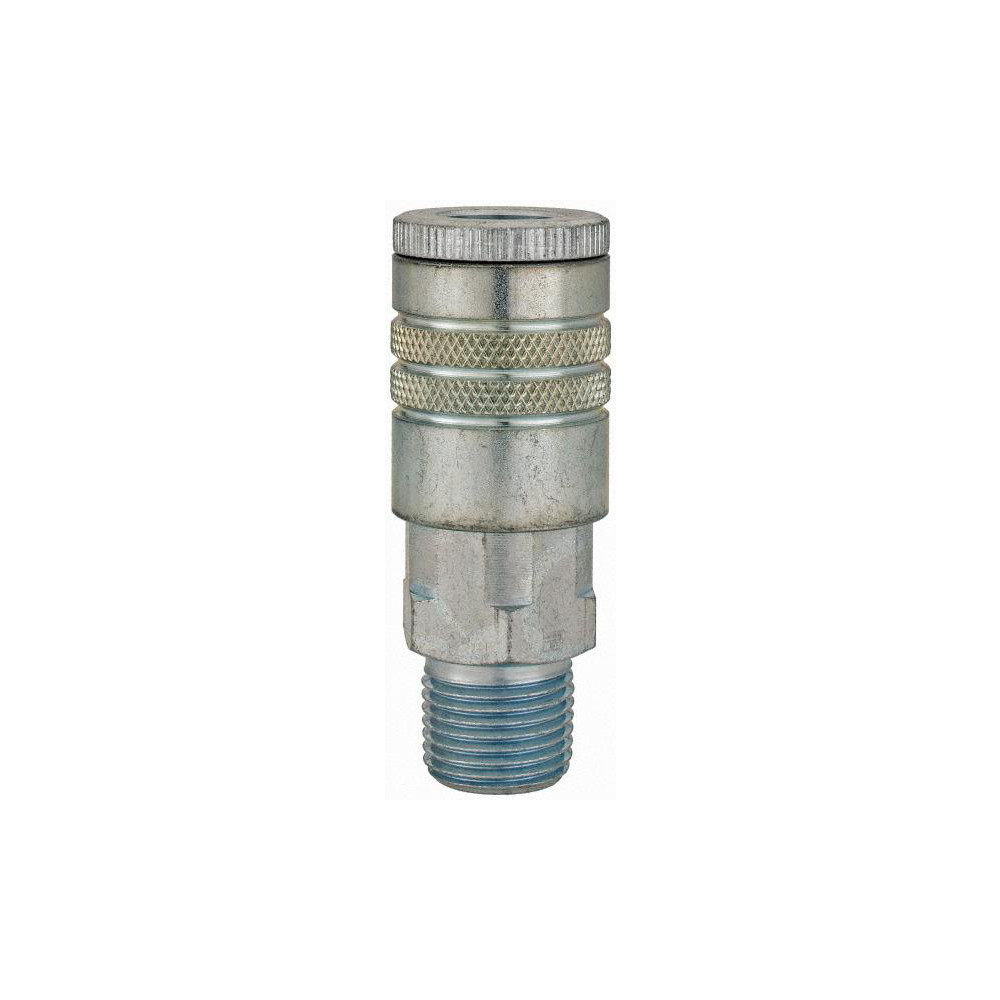 Parker Pneumatic Hose Coupling: 1/2-14, 1/2" Body Dia, Tru-Flate Automotive Interchange - 16