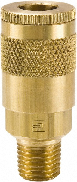 Parker Pneumatic Hose Coupling: 1/2-14, 1/2" Body Dia, Tru-Flate Automotive Interchange - 16