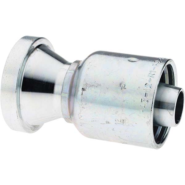 Parker Hydraulic Hose Code 61 Straight Fitting: 0.75" ID, 12 mm, 1" - BD-11543-1612-1