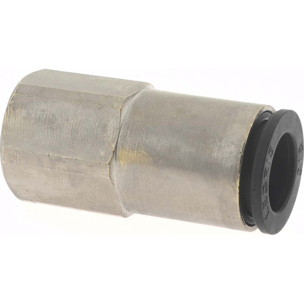 PRO-SOURCE Push-to-Connect Tube x FNPT x Tube x Female Fitting: NPTF, 3/8" OD - 2557538165PRO