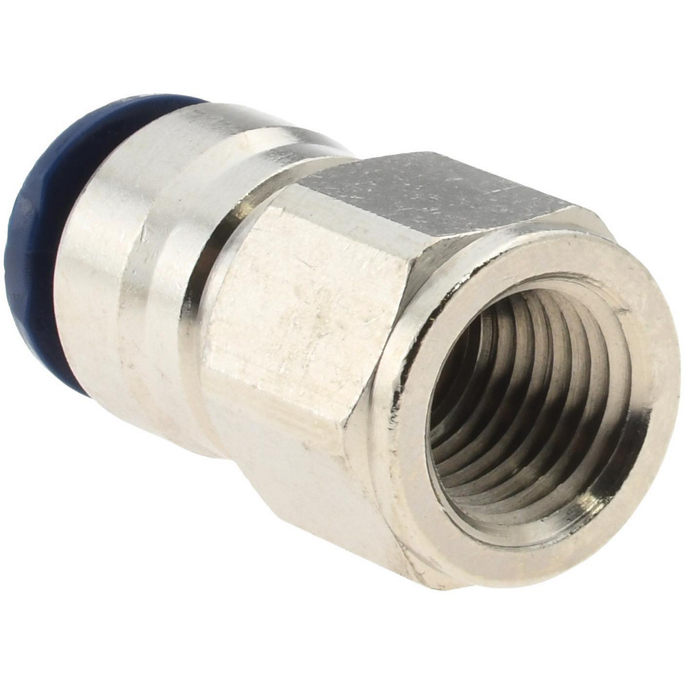 PRO-SOURCE Push-to-Connect Tube x FNPT x Tube x Female Fitting: NPTF, 3/8" OD - 2557538165PRO