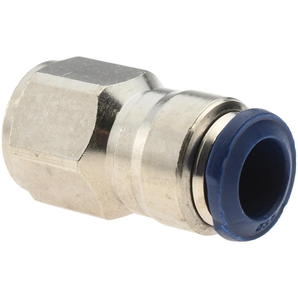 PRO-SOURCE Push-to-Connect Tube x FNPT x Tube x Female Fitting: NPTF, 3/8" OD - 2557538165PRO