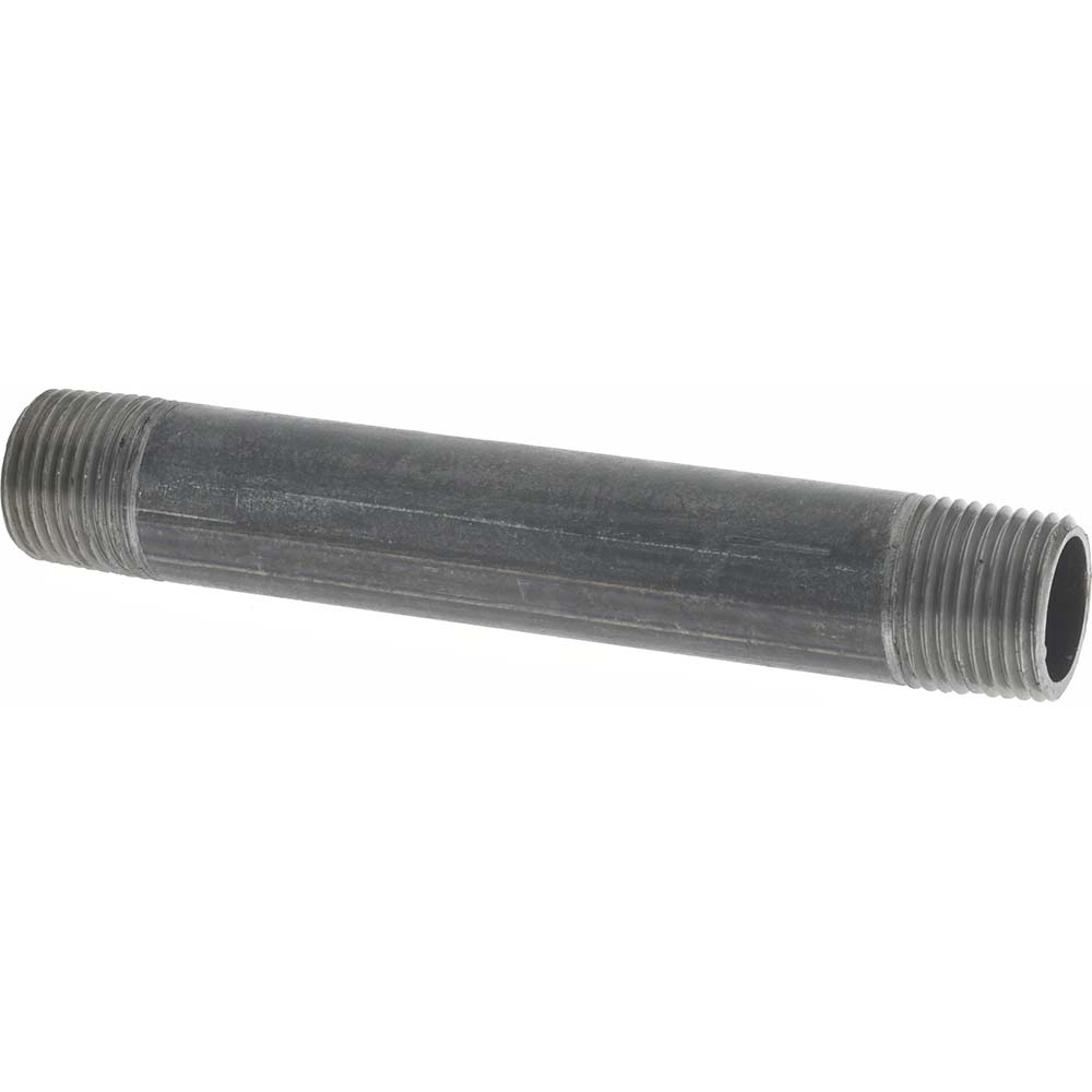 Anvil Black Pipe Nipple: 3/8" Dia x 5" Long, Schedule 80 - 0330511007