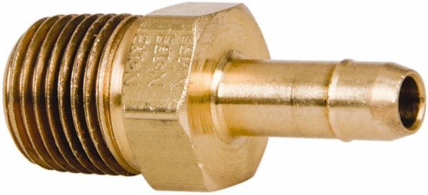 Parker Barbed Tube Male Connector: 3/8-18 - 11855