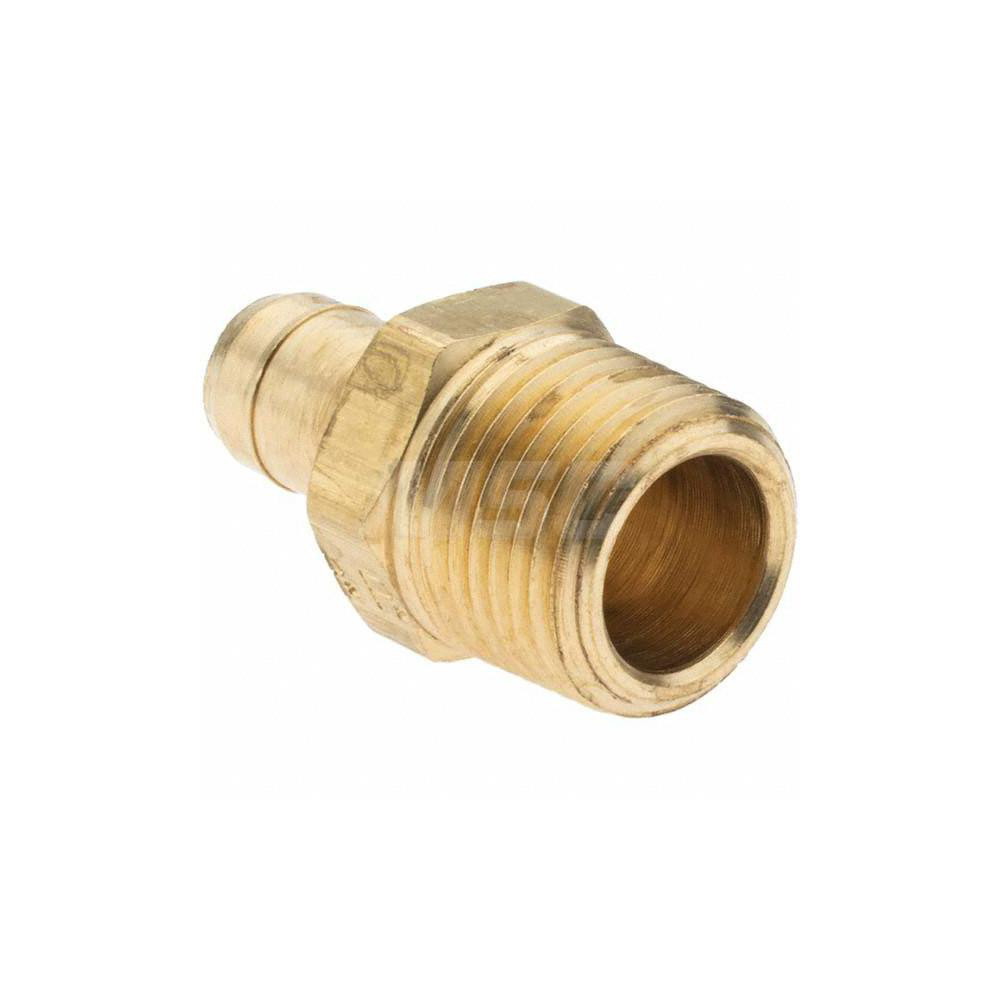 Parker Barbed Tube Male Connector: 3/8-18 - 11855