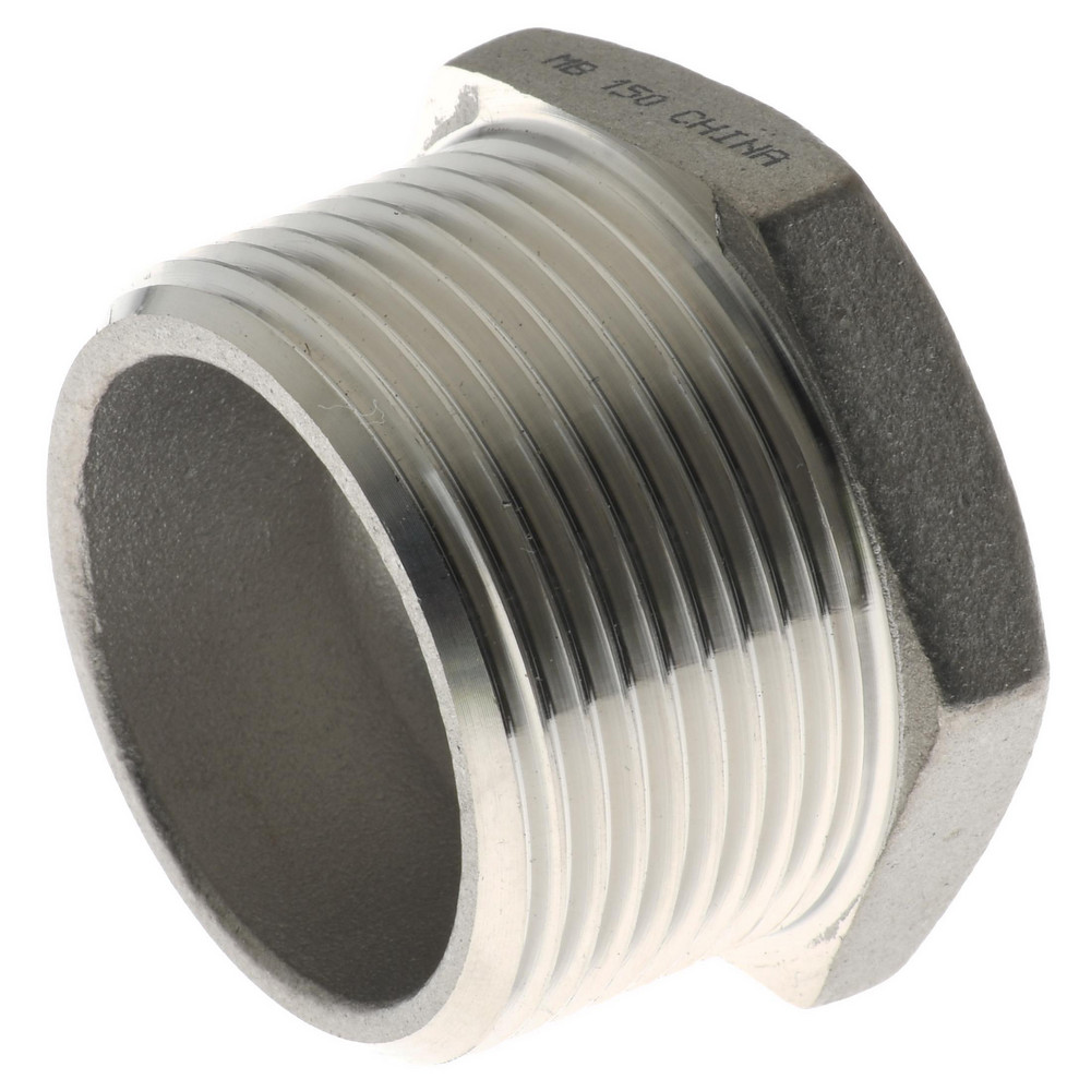 Value Collection Pipe Hex Bushing: 1-1/4 x 1/2", 304 Stainless Steel - 4HB11/4*1/2