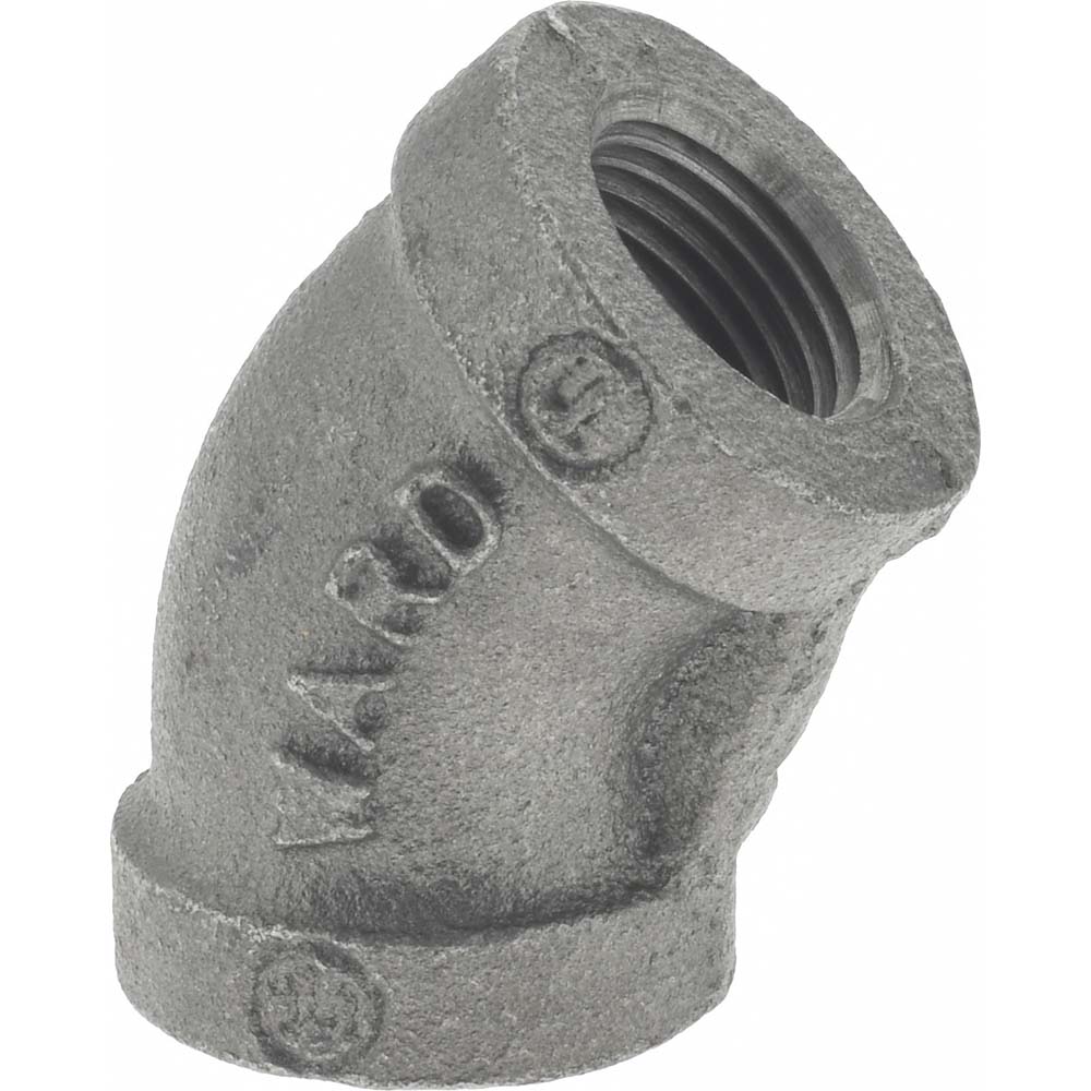 Parker Industrial Pipe 90 ° Female Elbow: 1/8" Female Thread, FNPTF - 1200P-2-2